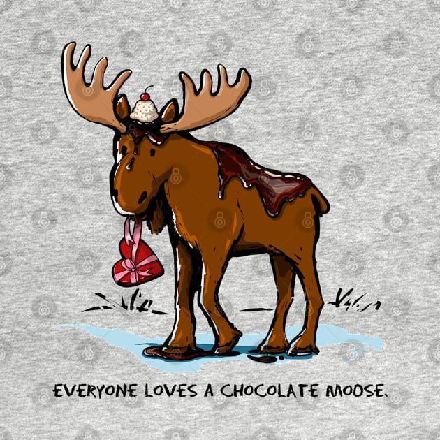 Everyone Loves a Chocolate Moose by ElephantShoe